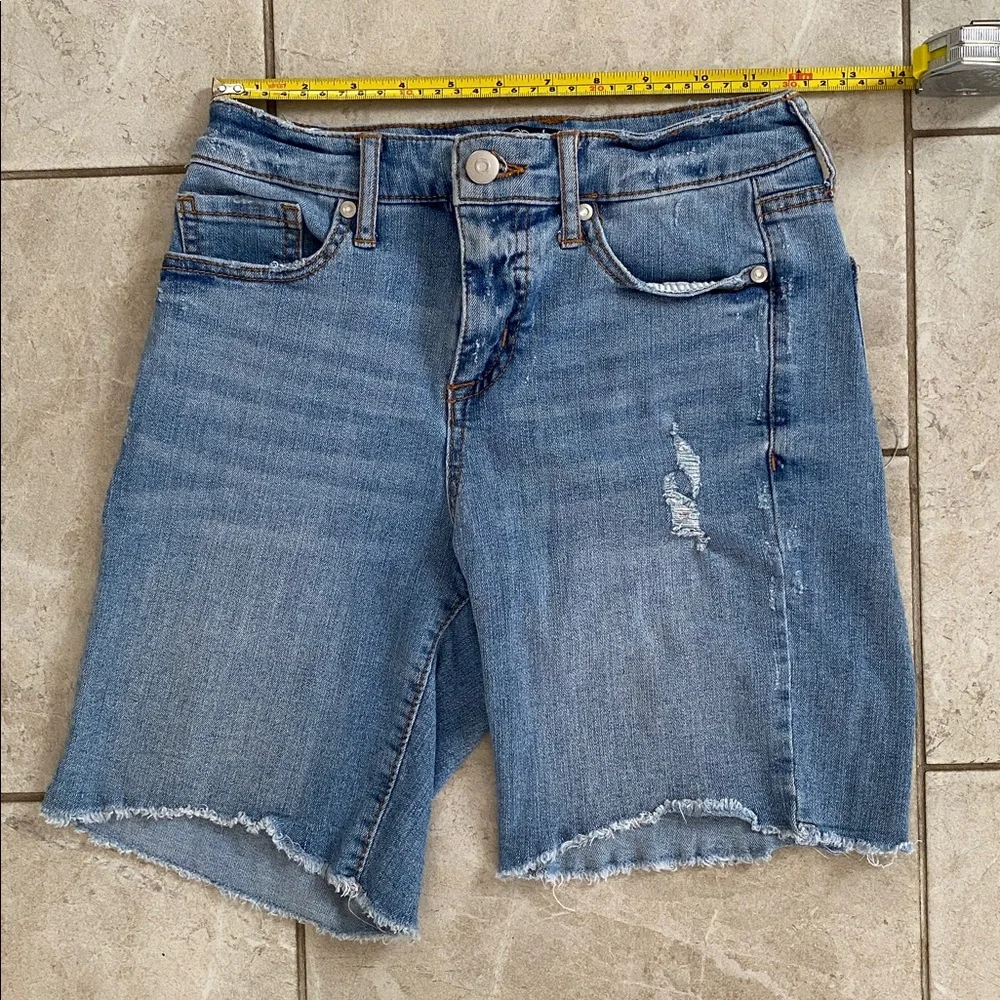 Energie Vintage 90’s High Rise Blue Denim Jorts 3